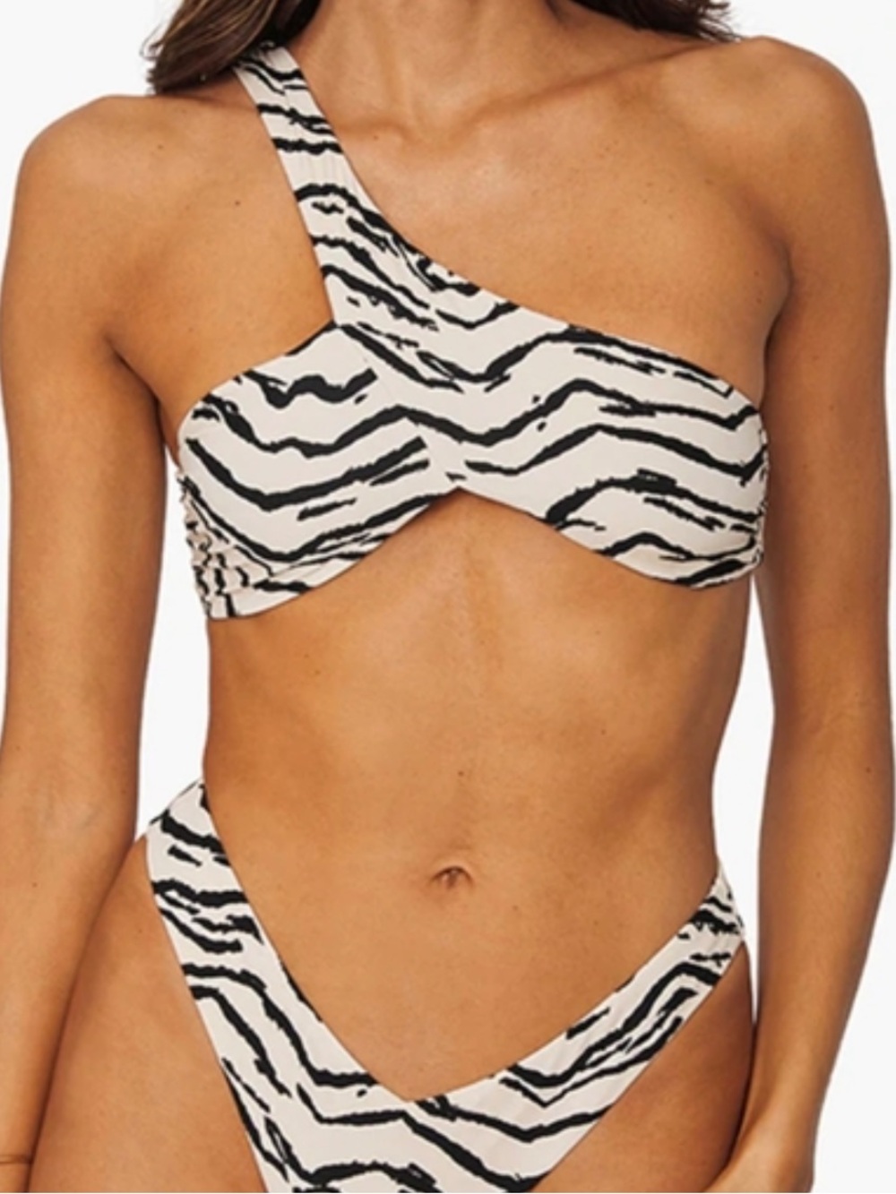 WeWoreWhat Tiger Bikini Top
